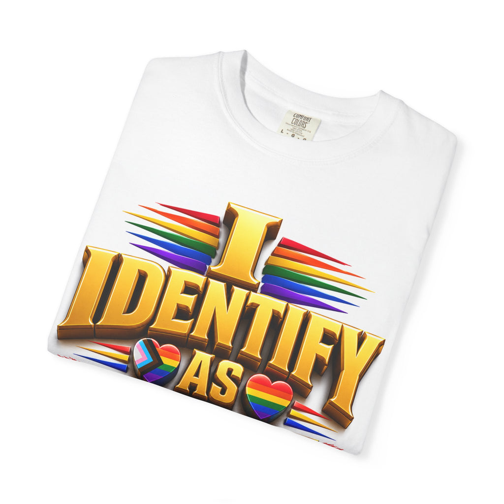 I Identify As Me Rainbow Pride T-Shirt