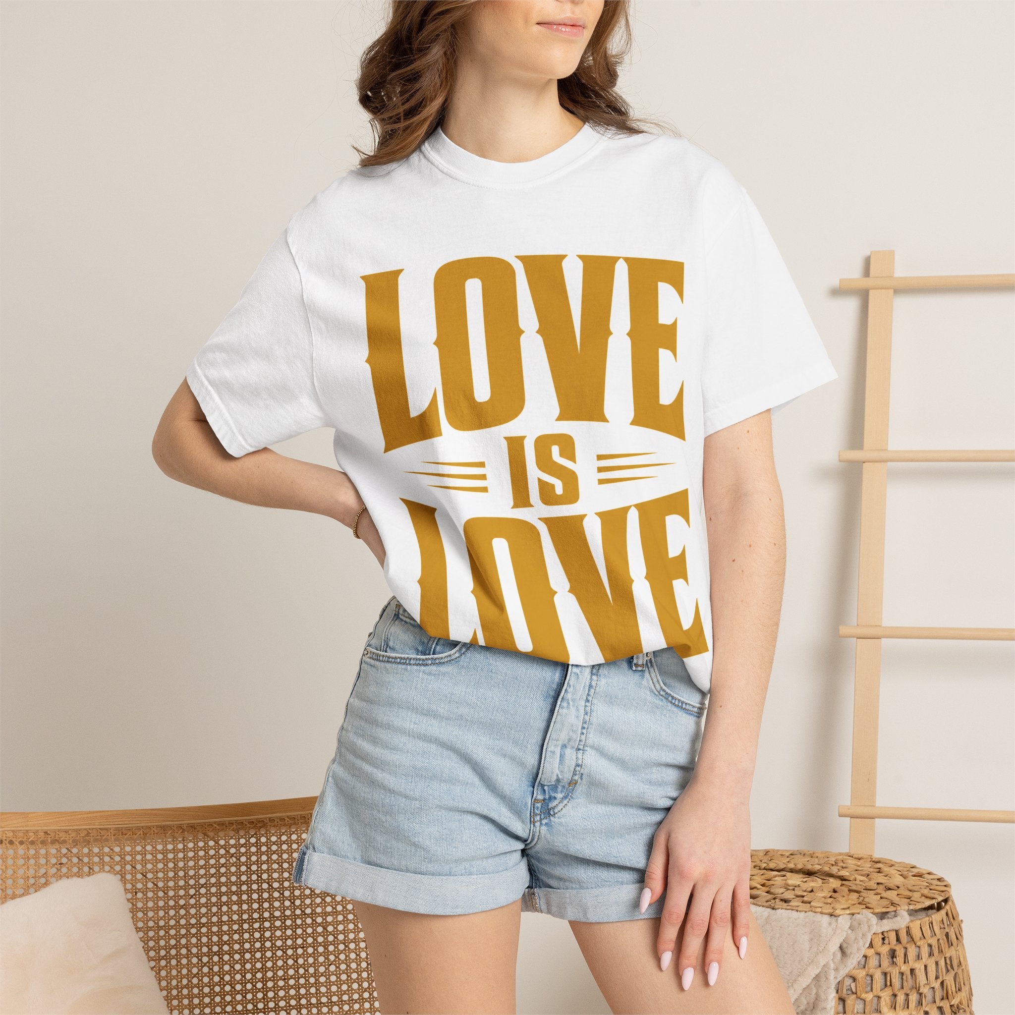 Love Is Love T-Shirt — Retro Bold Pride Graphic Tee