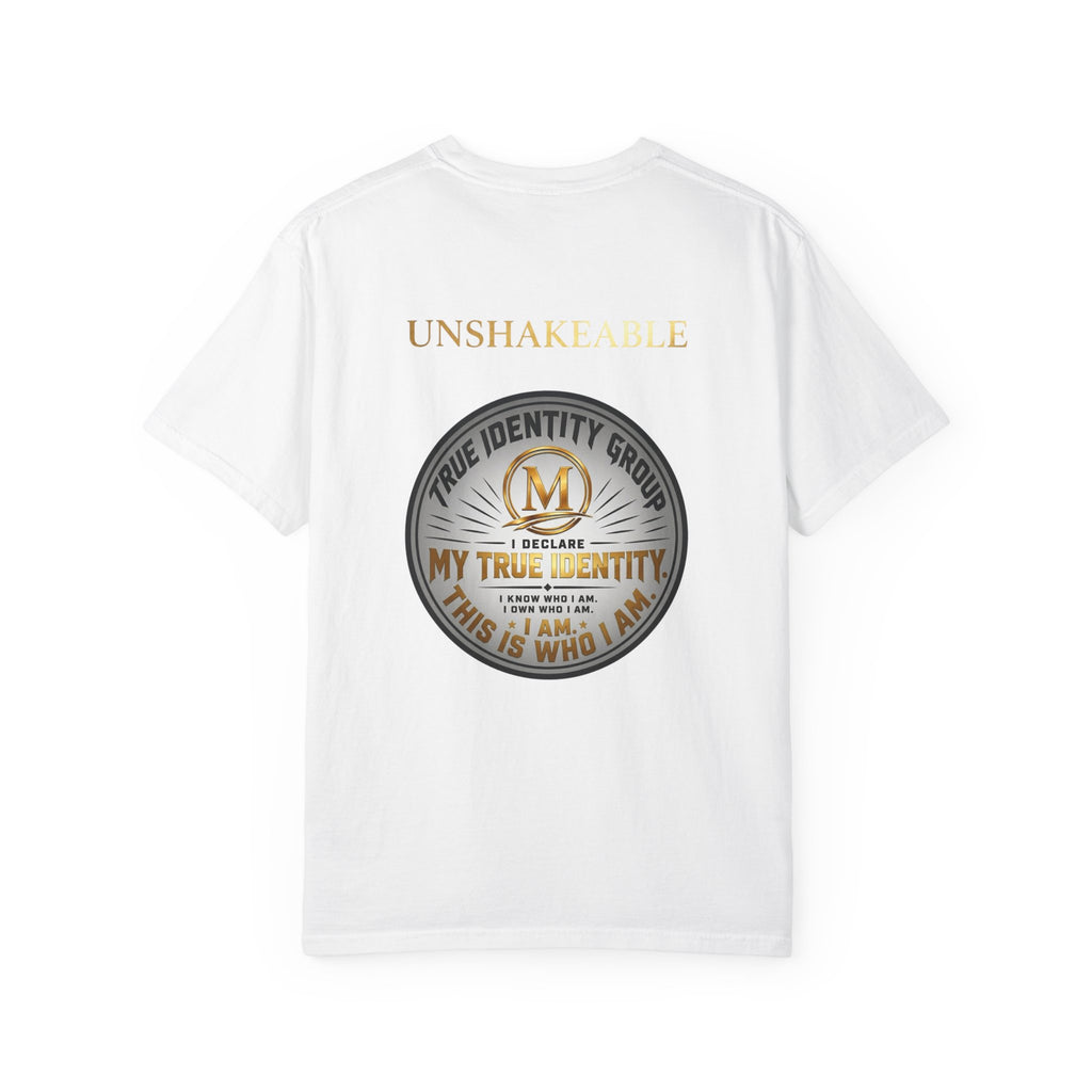 Unshakeable Identity T-Shirt — 'My True Identity' Logo Tee