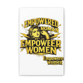 Empowered Woman Canvas Wall Art — 'Empower Women' Feminist Motivational Print
