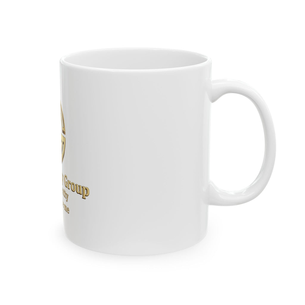 True Identity Group Gold Logo Ceramic Mug — 'Proud To Be Me' 11oz & 15oz