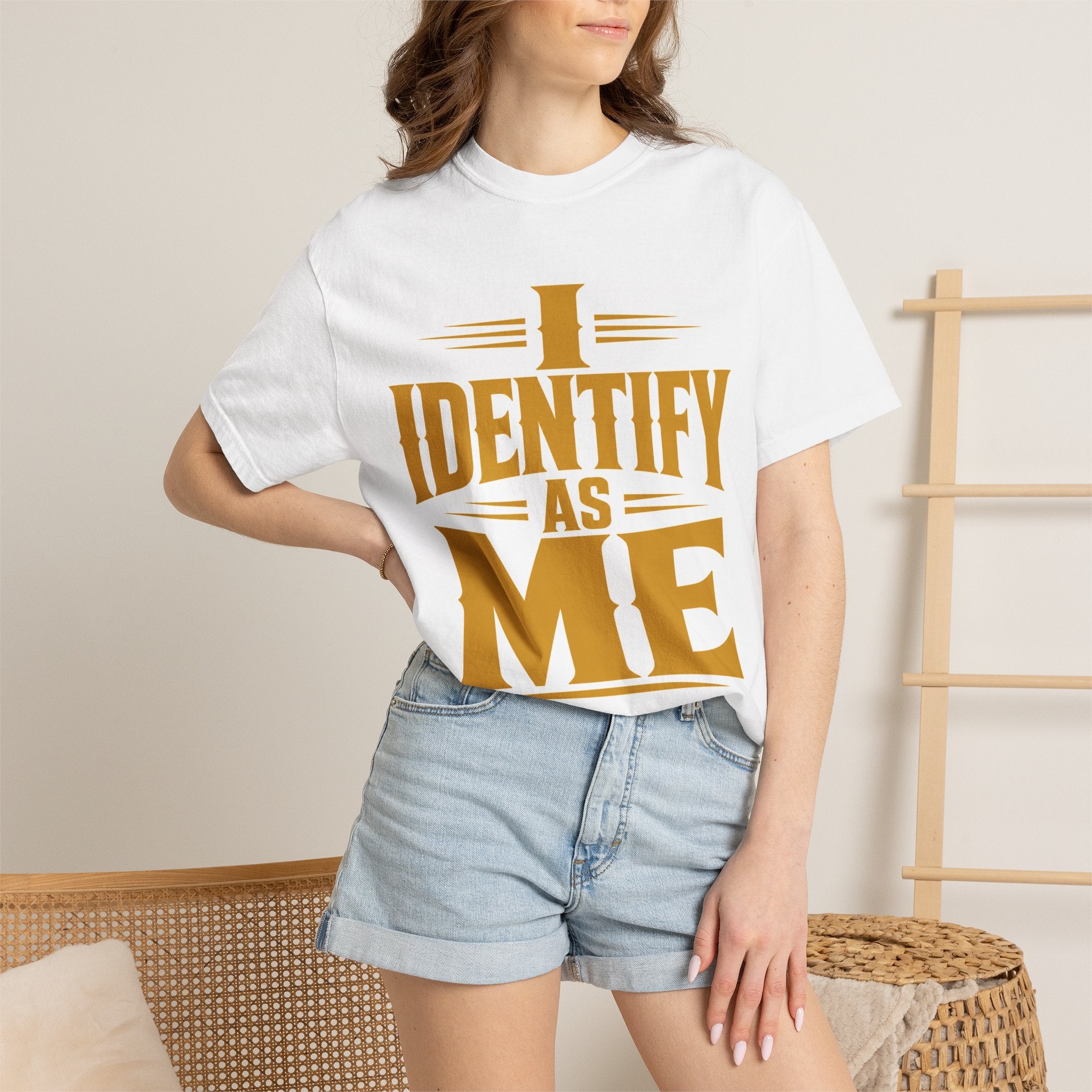Identify As Me T-Shirt — Bold Statement Graphic Tee