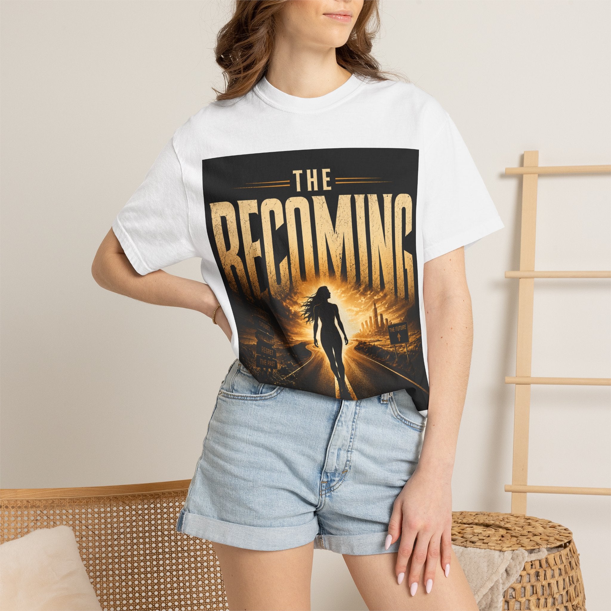 The Becoming T-Shirt — Inspirational Heroine Graphic Tee
