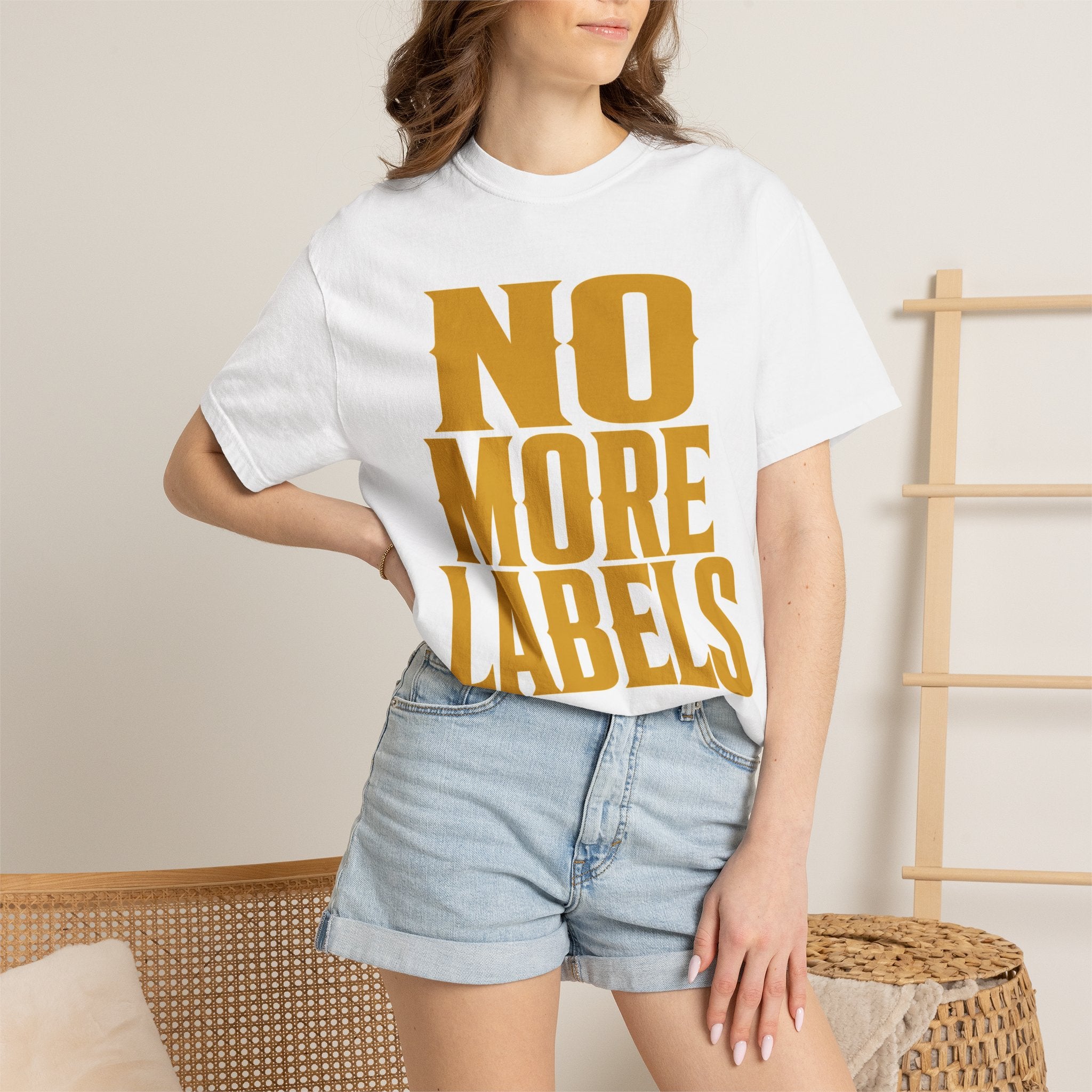 No More Labels T-Shirt — Bold Statement Graphic Tee